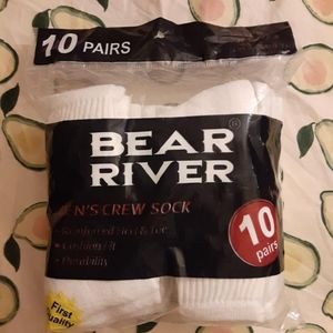 BEAR RIVER MENS CREW SOCKS